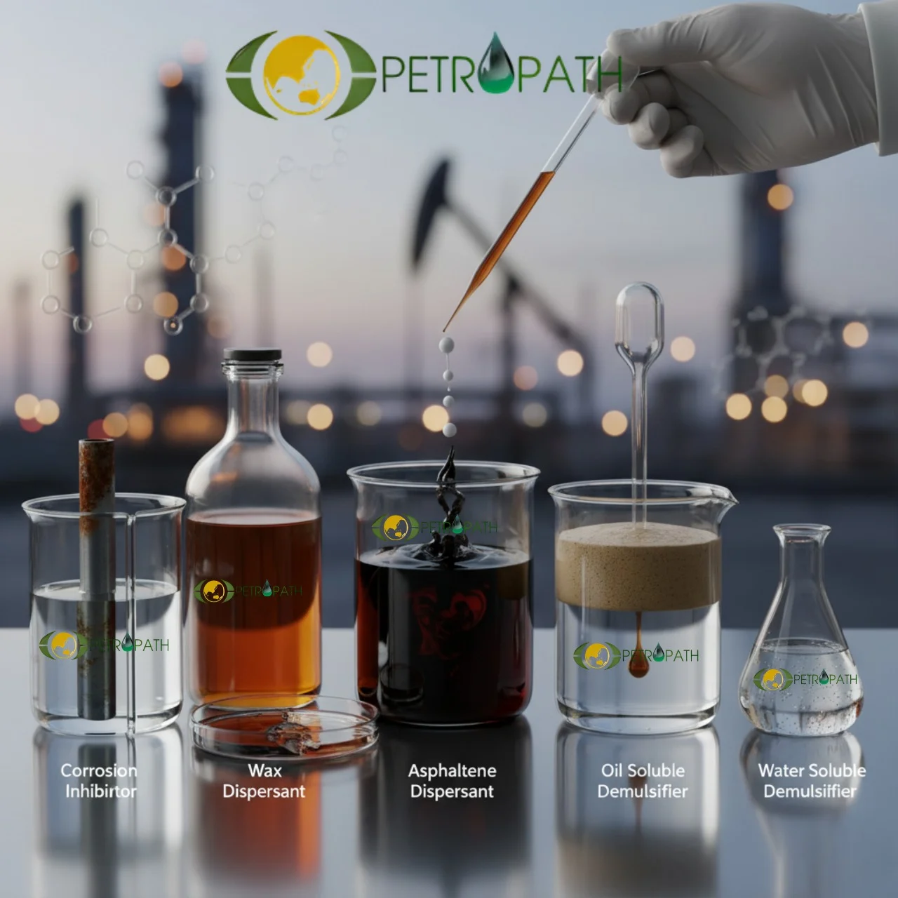 производственные химические реагенты для нефтегазовой отрасли