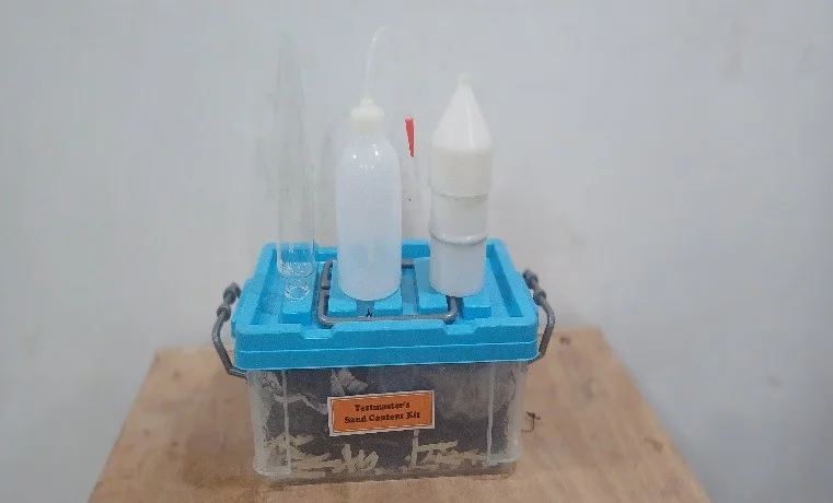 عدة قياس محتوى الرمل