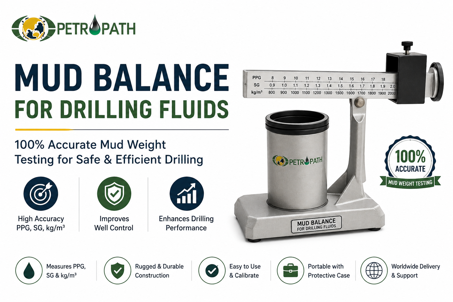 Mud Balance for Drilling Fluids