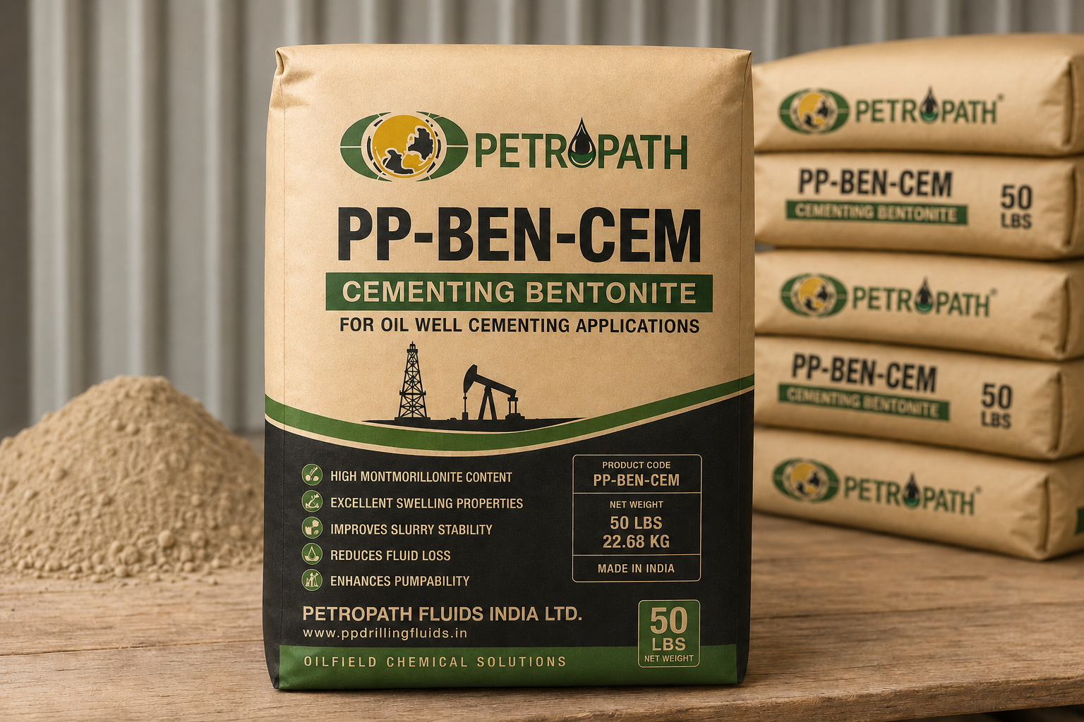 Cementing Bentonite for Oilfield